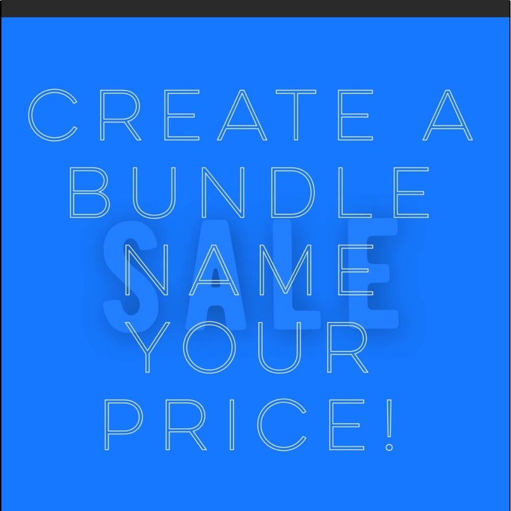 Create a Bundle Name Your Price